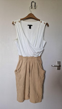 Beige and Cream Casual Sports Style dress by Mango UK Size 12