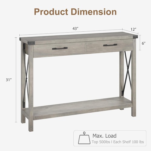 Console table entryway - table,