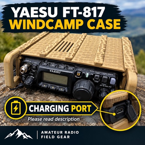 Yaesu 817 case windcamp - yaesu,