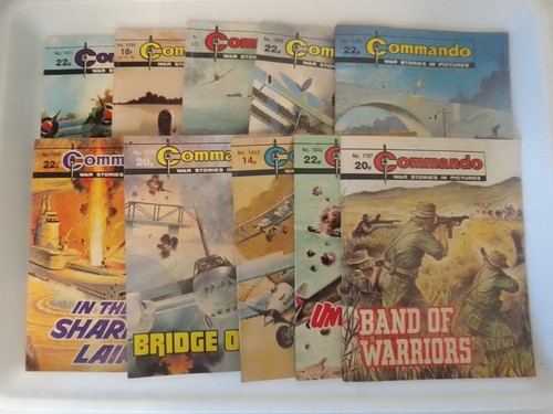 Commando comics bundle 1970s - commando,