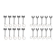 10Pcs 1/100 Model Railway Lamp