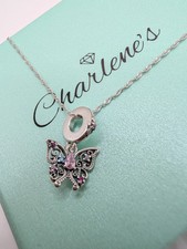 Floral butterfly S925 Sterling
