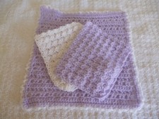 Hand crochet 5" Dolls crib