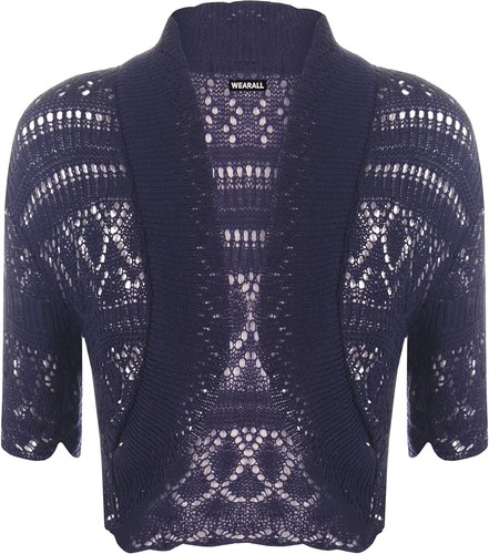 Ladies crochet shrug knitted - crochet,