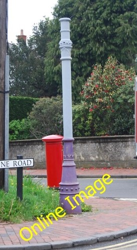 Photo 6x4 old lamp post - photo,