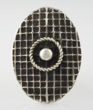 6.5 - Tufa Stone Cast Sterling