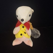 Vintage Badger Plush Toy