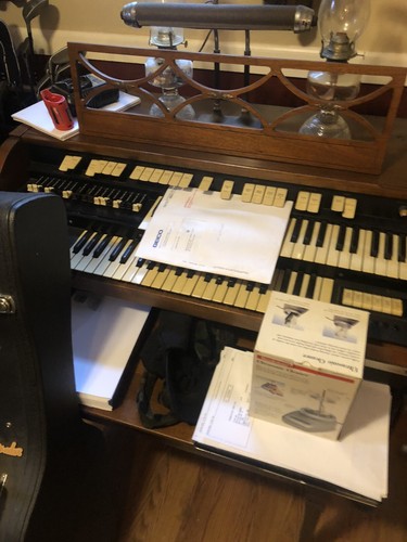 Hammond organ with - , tempo