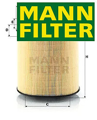 Air filter 1869 - filter, c