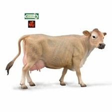 Jersey Cow Cattle Farm Toy Model Figure by CollectA 88980 Brand New