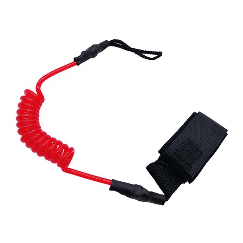 Surfboard leash paddle safety