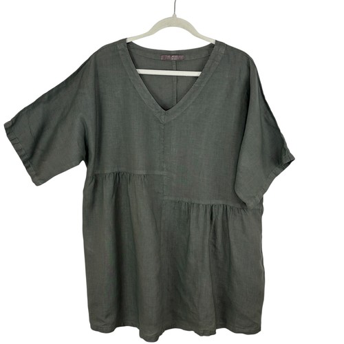 Cut loose tunic top one - loose,