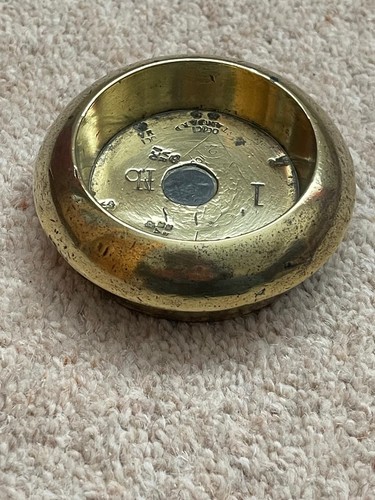 Vintage victorian brass 1lb - victorian,
