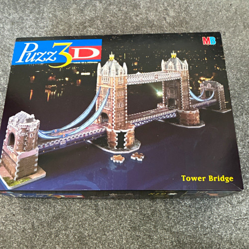 Puzz tower bridge - tower, 3d