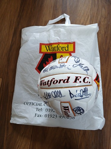 Signed watford football brand - signed,