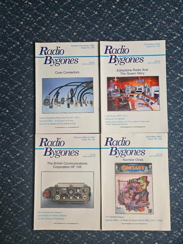 Radio bygones issues - radio,