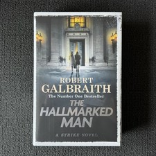 The Hallmarked Man SIGNED AUTO  Edition - Robert Galbraith Signed JK Rowling