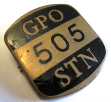 GPO Cap Badge. POSTMAN’S
