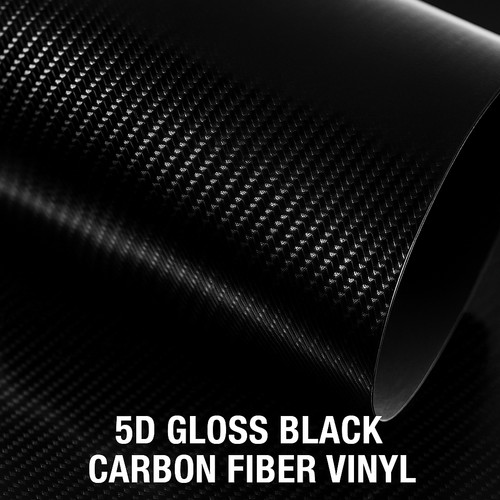 Gloss black carbon - 5d, fibre