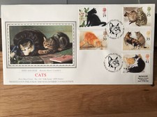 Sotheby's Silk No 101 Philatelic Felines Hide & Seek Catsfield Sussex 17 Jan 95