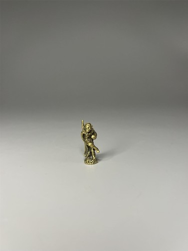 Miniature brass figurine - miniature,