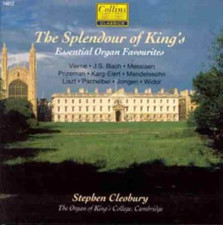 Essential Organ Favourites Splendour of King's CD 1993 Free UK P&P Audio CD