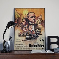 The godfather film poster - the,