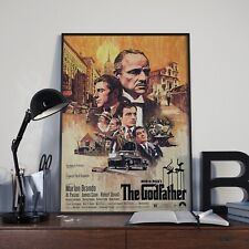 The Godfather Film Poster Iconic Cinema Art - Movie Cinema Print A4 A3