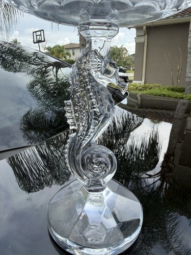 Waterford seahorse crystal - waterford,
