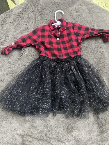 Good red black plaid - black,