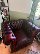 Vintage Oxblood Red Leather