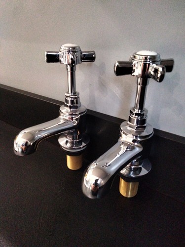 Bath taps chrome - chrome, traditional