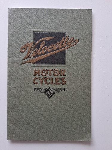 Velocette motorcycles 1928 - velocette,
