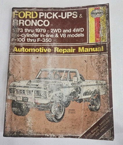 Haynes ford pick ups bronco - pick-ups,
