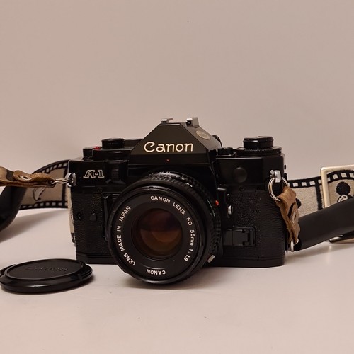 Canon 35mm slr camera - a-1,