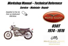 Moto Guzzi  850T 850 T Service