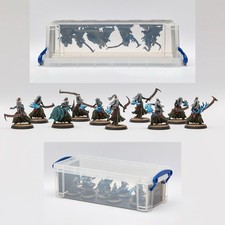 Painted Warhammer 40k Drukhari Mandrakes Kill Team Magnetised with Storage Box
