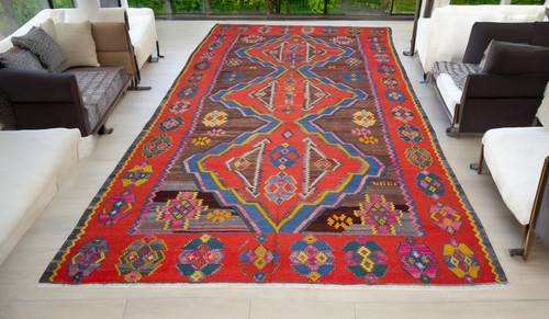 Vintage turkish rug - rug, handmade