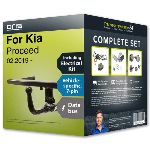 Towbar detachable for - , kia