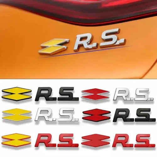 Metal line emblem - 3d,