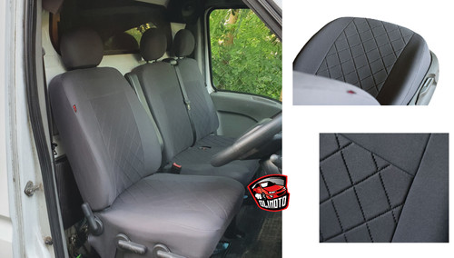 Fabric tailored seat covers - seat,