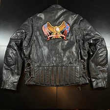 Vintage Leather King Biker