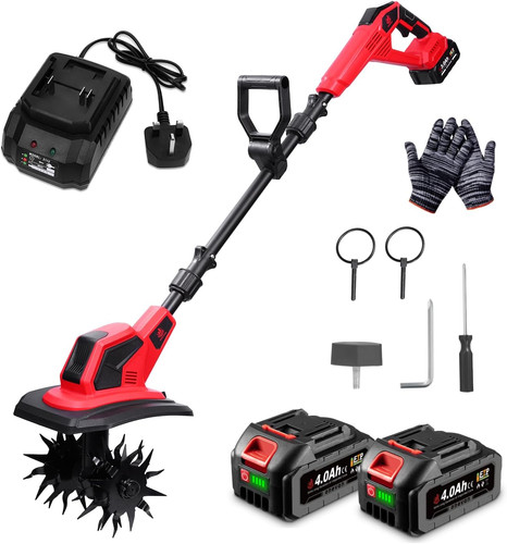 Cordless tiller rotavator - tiller,
