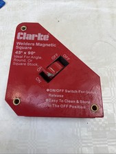 Clarke CHT573 Welders Magnetic Square with Switch
