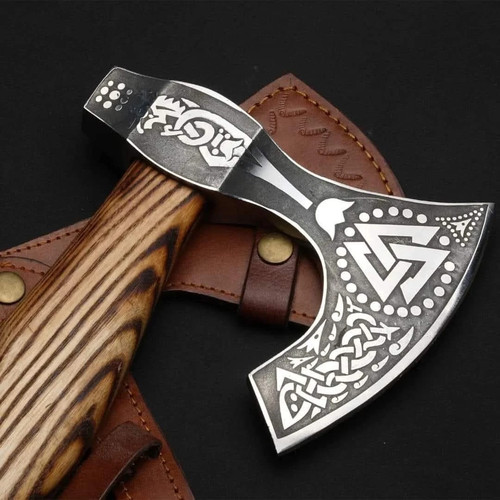 Valknut symbol bearded axe - symbol,