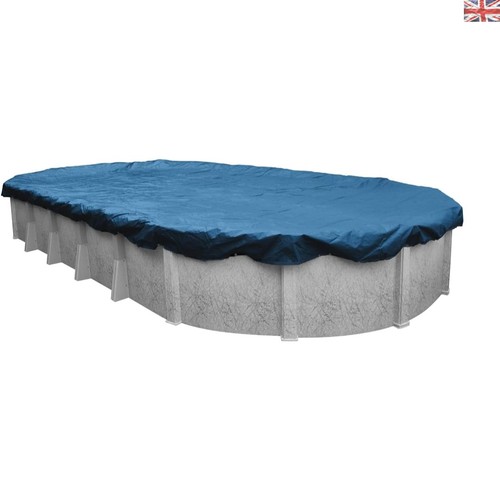 Durable blue oval winter pool - oval,
