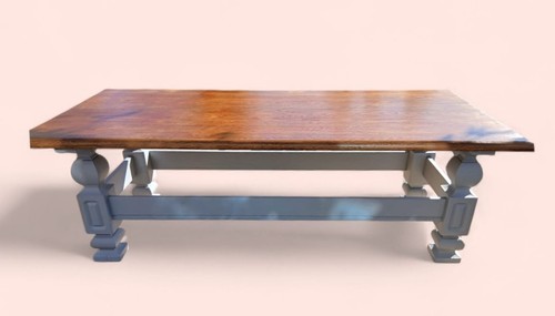 Part painted solid oak large - oak,