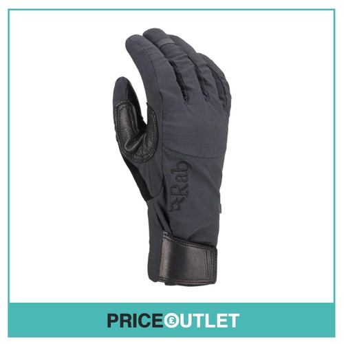 Rab gloves black - black,