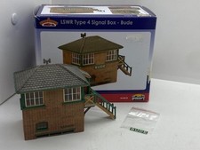 BACHMANN SCENECRAFT LSWR TYPE 4 SIGNAL BOX – BUDE – 44-061Z – OO Scale – BOXED