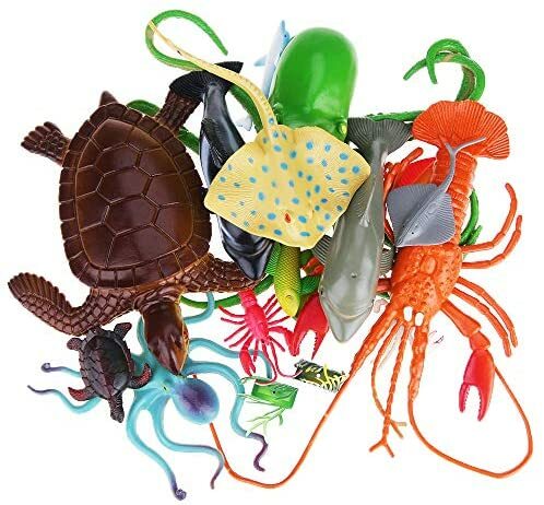 Large sea animal figures - sea, toys